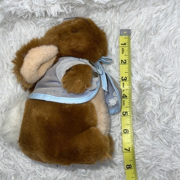 Vintage Eden toys USA stuffed plush Peter Rabbit  Easter Bunny collectible toy - Picture 7 of 8